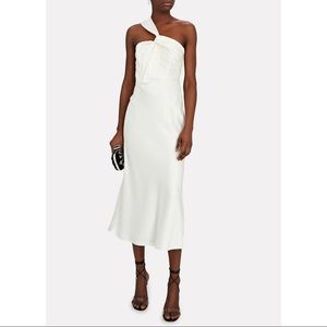 Significant Other Macy One-Shoulder Midi Dress